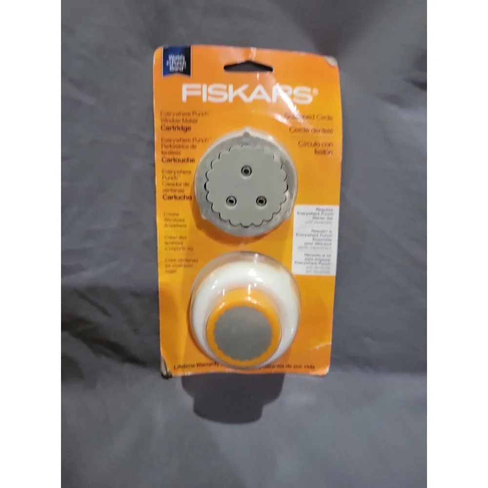 Fiskars Everywhere Punch, Scalloped Circle 2